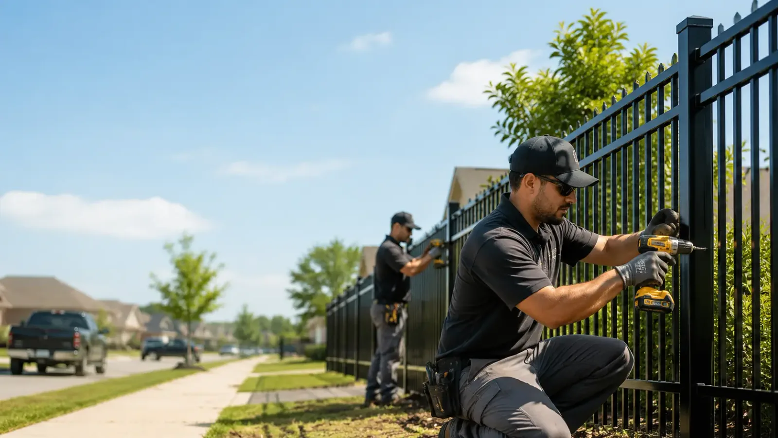 Metal Fence Installation in Rosston, TX